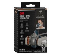 3M Masque pour peinture au pistolet 6502QL, A2P3, 1 kit x4 morceau