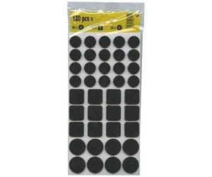 3M - Patin glisseur - Feutre polypropylène - Marron - Assortis - Lot de 120