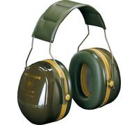 3M PELTOR Bull's Eye III Casque antibruit, arceau pliable, vert, SNR = 31 dB, H540AGN x1 morceau