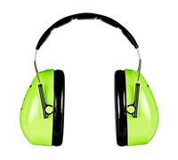 3M Peltor Casque antibruit Optime II H520A – fluo vert néon – serre-tête – taille unique