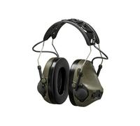 3M PELTOR ComTac VIII Casque d'écoute tactique Hearing Defender, pliable, serre-tête, vert olive, MT14H418A-02 GN x1 morceau