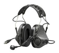 Protecteurs auditifs actifs 3M ComTac VIII avec microphone Peltor - Grey