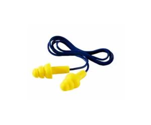 3M Peltor Ear UltraFit + câble UF-01-000 Bouchons d'oreilles réutilisables avec cordon qui réduisent le bruit jusqu'à 29dB.
