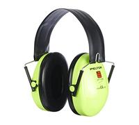 3M Peltor Optime I - Casque antibruit avec serre-tête pliable contre les bruits forts - Atténuation 27 dB - 1 x casque en jaune/noir