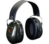 3M Peltor Optime II Casque antibruit, arceau pliable, vert, SNR = 31 dB, H520F x1 morceau
