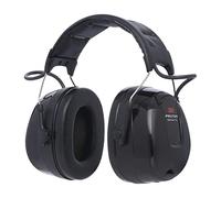 3M Peltor WorkTunes Pro Radio FM - Casque antibruit en serre-tête avec entrée MP3 - Atténuation 32 dB - 1 x casque double fonction musique/antibruit en noir, 14.3 x 11.9 x 20.8 cm