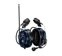 Peltor 3M Litecom WS PRO 3 DMR - Serre-nuque Casque antibruit actif avec talkie walkie intégré et connectivité Bluetooth,