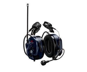 3M PELTOR WS LiteCom PRO III fixation pour casque appareil radio analogique/numérique intégré et programmable (403-470 MHz), fonction Bluetooth, SNR = 32 dB, bleu x1 morceau