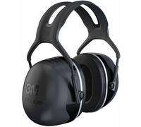 3M Casque antibruit Peltor X5 Haute atténuation 37 dB Serre-tête Noir