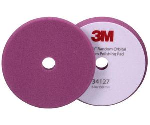 3M™ Perfect-It™ Tampon de polissage en mousse souple pour polisseuse excentrique, Violet, 150 mm (6 in), 34127 | Sachet (1 pièce)