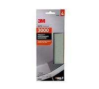 3M Performance 03064 Papier de verre grain 3 000, vernis transparent et peinture, restaure la brillance, pour finition et polissage détaillés, abrasif très fin pour finitions soignées, 8,75 x 23 cm