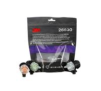 3M Performance Pressure HVLP Lot de 6 recharges de têtes d'atomisation variées 26830 pour Pistolet pulvérisateur Industriel Performance Tailles 1.1, 1.4, 1.8