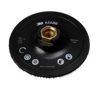 3M Plateau d'appui adhésif DH-AC avec centrage, 125 mm, 22 mm, M14 #61681 x1 morceau