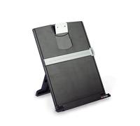 3M Porte-documents de bureau - Clip réglable pour maintenir les documents en mode portrait et paysage pour une visualisation facile - La barre inférieure a une lèvre pour maintenir jusqu'à 150