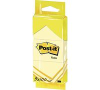 Bloc-mémos Post-it Notes 6810 38x51mm jaune