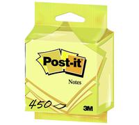 3M Post-it cube 5426GB, 76 mm x 76 mm, jaune, 1 cube à 450 feuilles x12 morceau