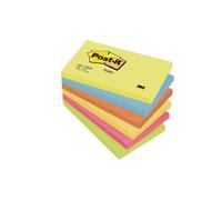 3m Post-It Notes Rainbow Pack 655tfen, 127 X 76 Mm, 6-Farbig