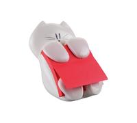 3M Post-it Super Sticky Z-Notes distributeur Cat-330, 85 mm x 110 mm x 110 mm, blanc, 1 distributeur Z-Notes y compris 1 bloc Z-Notes à 90 feuilles x6 morceau