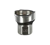 3M PPS 2.0 Adaptateur pour Pistolet pulvérisateur #S32, 26136, 18 mm mâle, Filetage 1,5 mm, connecte Les Pistolets à Peinture Sagola au système de pulvérisation de Peinture PPS 2.0, Lot de 1