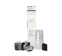 3M PPS 2.0 Kit de Recharge pour Pistolet pulvérisateur de Peinture avec couvercles et doublures, 26173, Standard, Filtre de 200 microns, Utilisation pour Voitures, Meubles, Maison et Plus Encore, 12