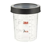 3M PPS Godet gradué et Bague de Serrage, Midi (400 ML), 16122