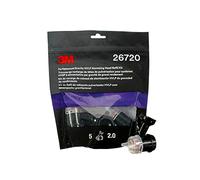 3M Tête de buse haute performance pour godet gravité Performance Gravity HVLP Atomizing Head Refill Kit 26720, Red, 2.0 (Pack=5pcs) x1 morceau