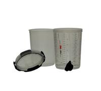 3M PPS Série 2.0 Set, Grand, 850 ml, filtre 200μ, 50 godets intérieurs / 50 couvercles / 32 capsules / 1 godet extérieur 26024 x1 morceau