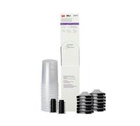 3M PPS Series 2.0 Kit de Recharge pour Pistolet à Peinture, 26171, Midi, 382,7 g, Filtre 200 microns, pour Voitures, Meubles, Maison, 12 couvercles, 12 Godets et 16 Bouchons d'étanchéité jetables