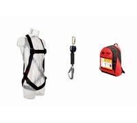 3M PROTECTA Premium Set, harnais de sécurité 1 point (1161601), appareil antichute (3101461), sac à dos (9513331), M/L x1 morceau