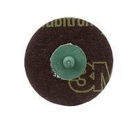 3M Roloc Disc 777F - Disque abrasif en oxyde d'aluminium et céramique grain 36 - pour ponceuses à disque - Changement rapide Roloc - Support résistant à l'eau - 5,1 cm