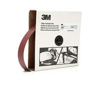 3M Rouleau de tissu utilitaire 314D, 1-1/2 po x 50 yd P180 poids en J, Bordeaux