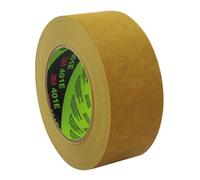 3M Ruban Adhésif de Masquage Papier Crêpé 401E, Marron, 36 mm x 50 m | Lot de 24
