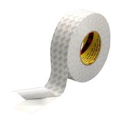 3M ruban adhésif double face avec support en papier non tissé 9080HL, blanc, 1200 mm x 50 m, 0,16 mm x1 morceau