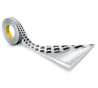 3M ruban adhésif double face avec support en papier non tissé 9086, blanc, 9 mm x 50 m, 0,19 mm x1 morceau