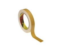 3M ruban adhésif en mousse PE avec adhésif caoutchouc-résine 9528W, blanc, papier de protection : couleur marron, 12 mm x 66 m, 0,8 mm x1 morceau