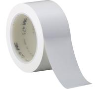 3M ruban adhésif en PVC souple 471 F, blanc, 25,4 mm x 33 m, 0,13 mm x1 morceau