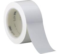 3M ruban adhésif en PVC souple 471 F, blanc, 50 mm x 33 m, 0,13 mm x1 morceau
