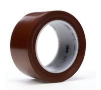 3M ruban adhésif en PVC souple 471 F, brun, 75 mm x 33 m, 0,13 mm x1 morceau