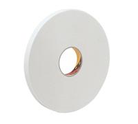3M ruban adhésif mousse PE avec adhésif acrylique 9539, blanc, 25 mm x 66 m, 0,8 mm x1 morceau