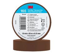 3m Ruban adhésif PVC Temflex 165 - Marron