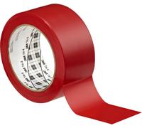 3M ruban adhésif PVC tout usage 764, rouge, 50 mm x 33 m, emballage individuel pratique x12 morceau
