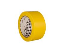 3M ruban adhésif universel en PVC 764, jaune, 50 mm x 33 m, emballage individuel pratique x12 morceau