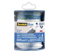 3M Ruban de masquage 2090 Multi-surfaces, adhesivité moyenne, resiste aux UV, intérieur & extérieur pack en tour de 6 rlx, 48 mm x 50 m