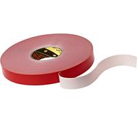 3M Ruban mousse adhésif double face acrylique VHB 4912 F, Blanc, 25 mm x16,5 m