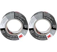 3M Ruban toilé tout usage DT8, Argent, 48 mm x 23 m, 0.2 mm, emballé individuellement (Lot de 2)