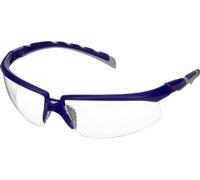 3M S2001AF-BLU Lunettes de protection avec protection anti-buée, avec protection anti-rayures, à angle réglable bleu, gris EN 166 DIN 166