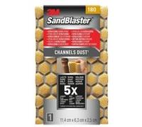3m sandblaster eponge abrasive - 11,4 x 6,3 x 2,5 cm - grain : 180 G
