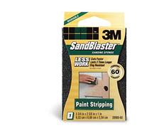 3M SandBlaster Éponge de ponçage pour décapage de peinture Gros grain P60