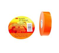 3M Scotch 35 Vinyl ruban électrique isolant, orange, 19 mm x 20 m, 0,18 mm x20 morceau