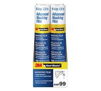 3M Scotch AMF99-8C Lot de 8 rouleaux de film de masquage avancé pour peintre 2,5 m x 27,4 m